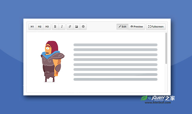 带预览模式的Bootstrap所见即所得文本编辑器